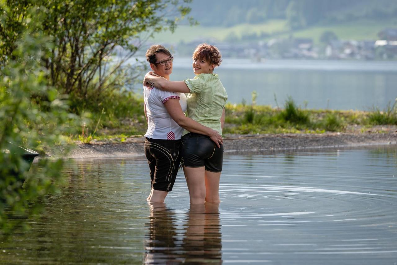Pension Mitterer Weissensee Zewnętrze zdjęcie